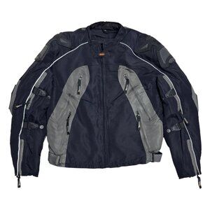 X-ELEMENT Padded Protective Motorcycle Biker Bomber Jacket Coat Mens Medium